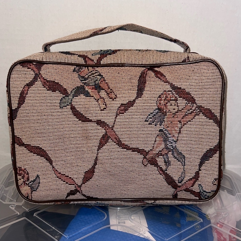Vintage ANGEL Cherub Tapestry Bag